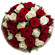 букет из красных и белых роз. Варна